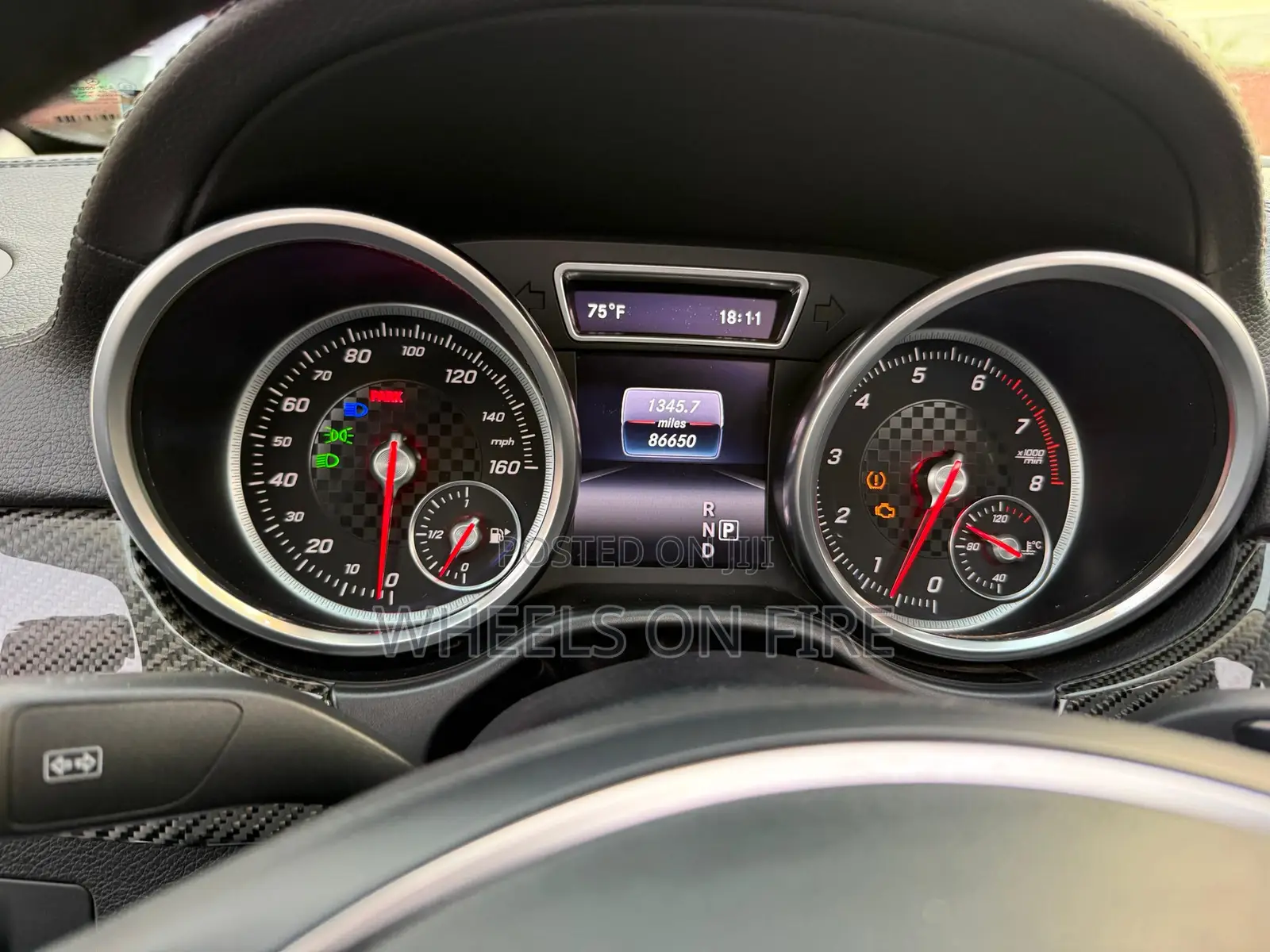 Mercedes-Benz GLE-Class AMG GLE 43 4MATIC 2016 Black