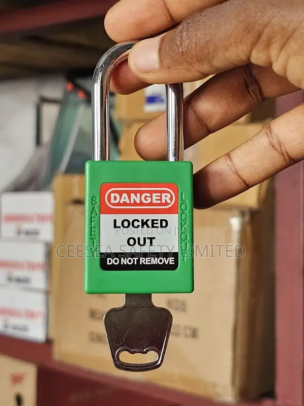 38mm Short Steel Shackle Safety Padlock Device P38s