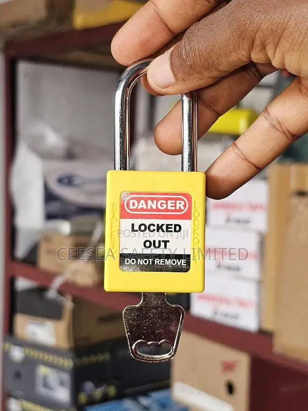 38mm Short Steel Shackle Safety Padlock Device P38s