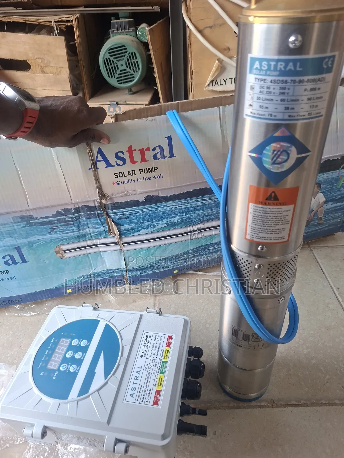Astral Ac-Dc Hybrid Solar Water Pump
