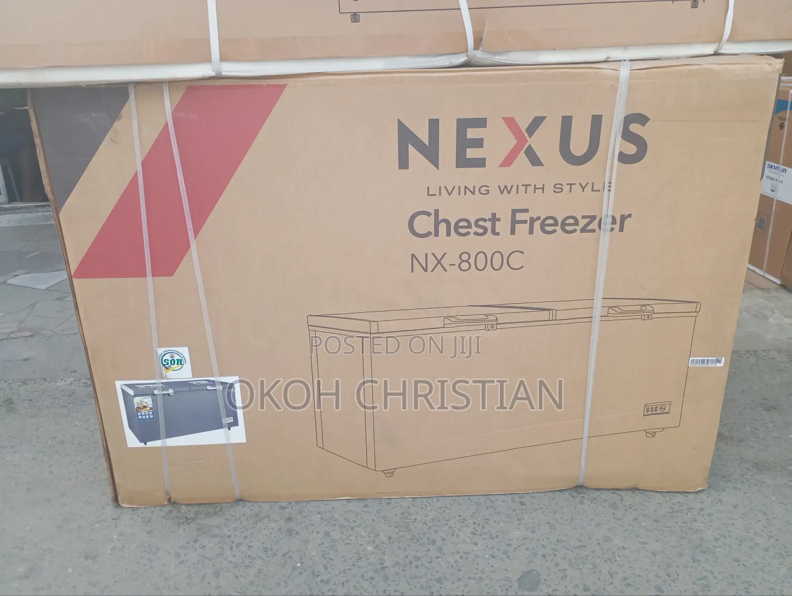 Nexus Chest Double Door Freezer