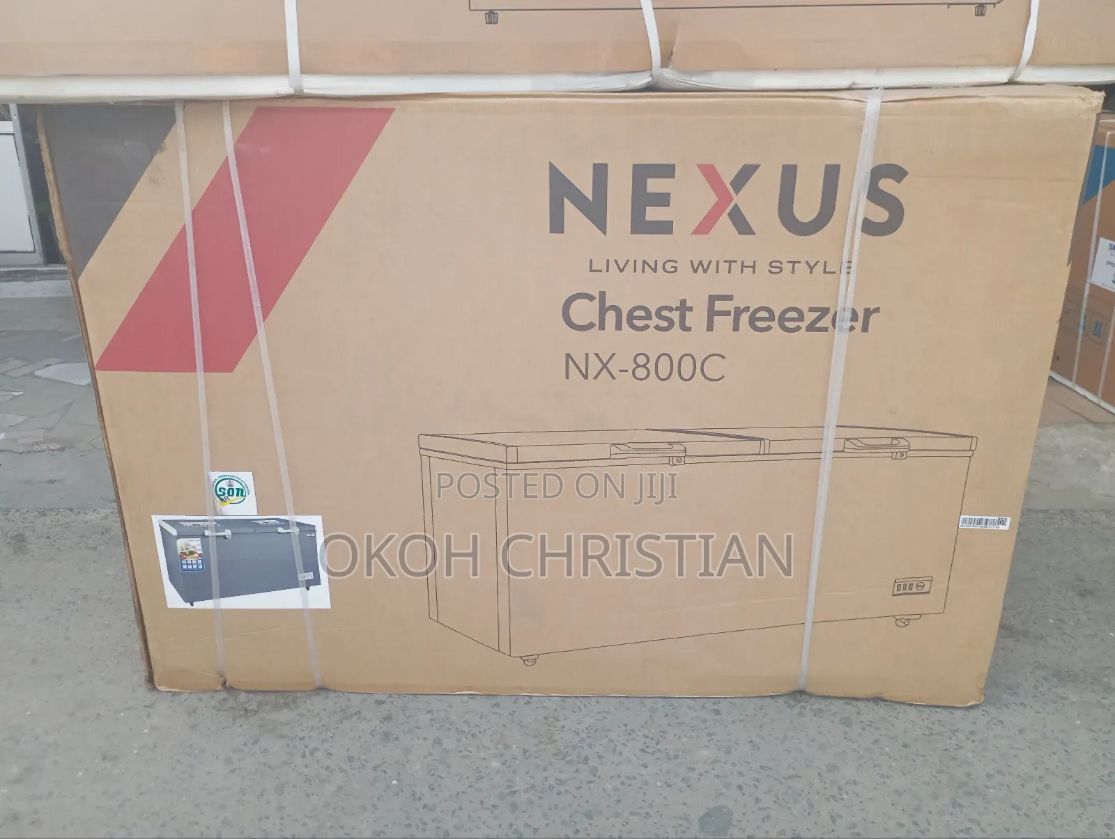Nexus Chest Double Door Freezer