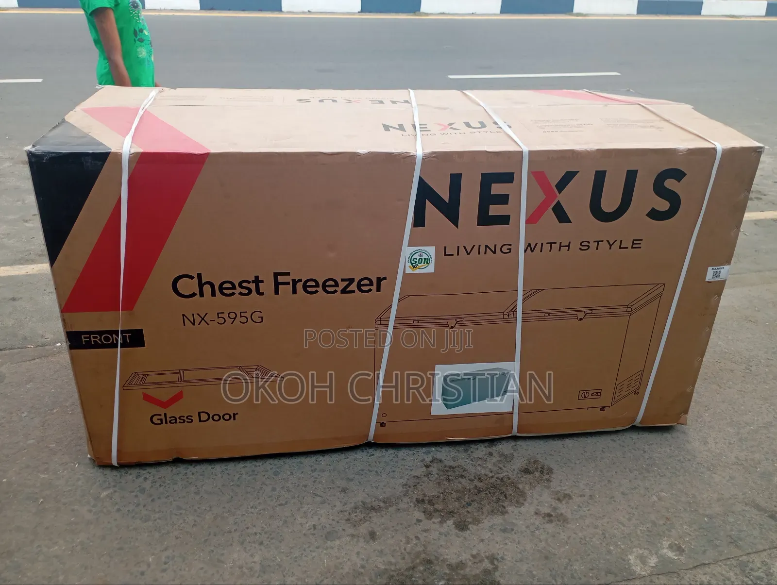 Nexus Chest Double Door Freezer