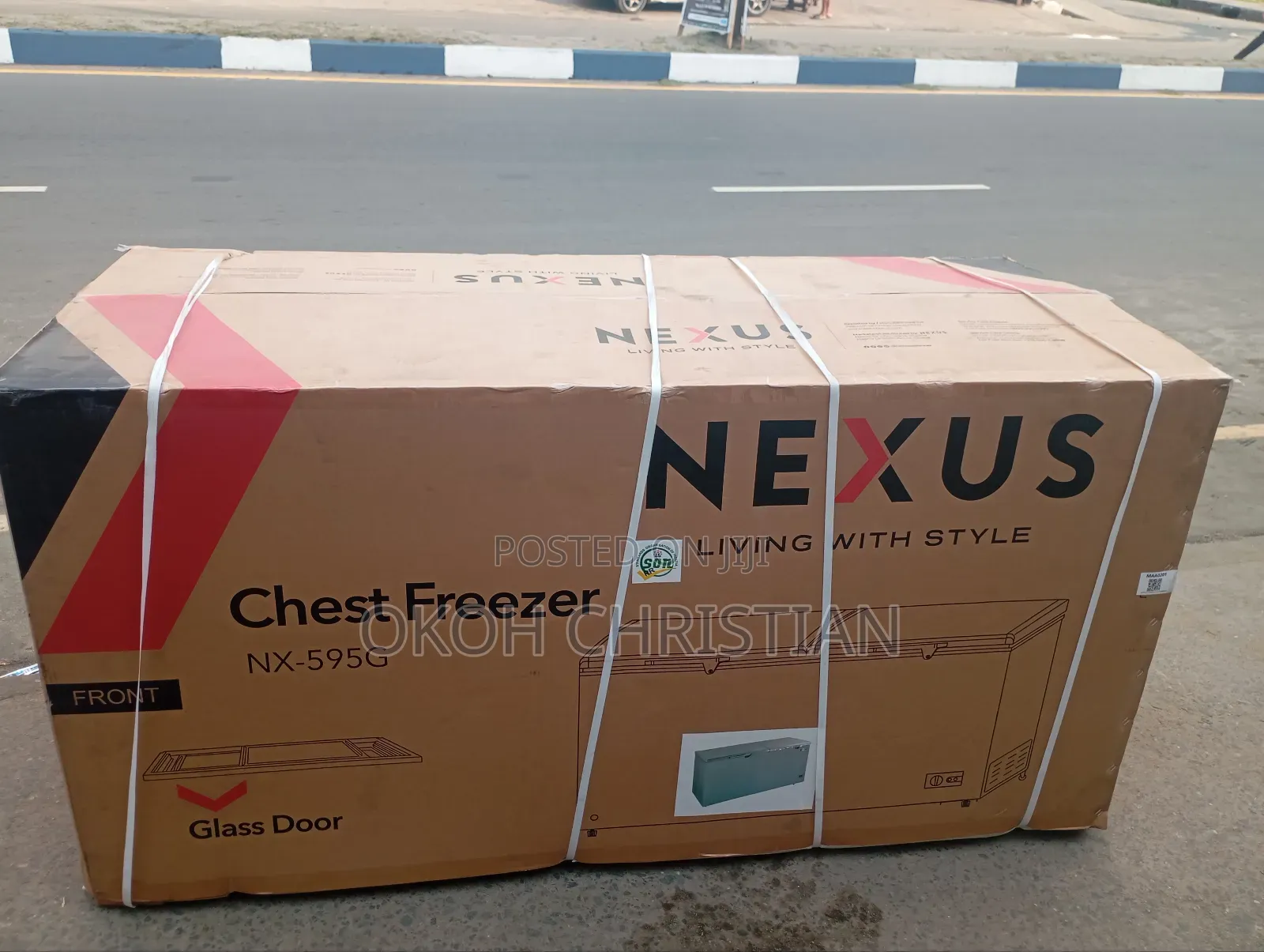 Nexus Chest Double Door Freezer