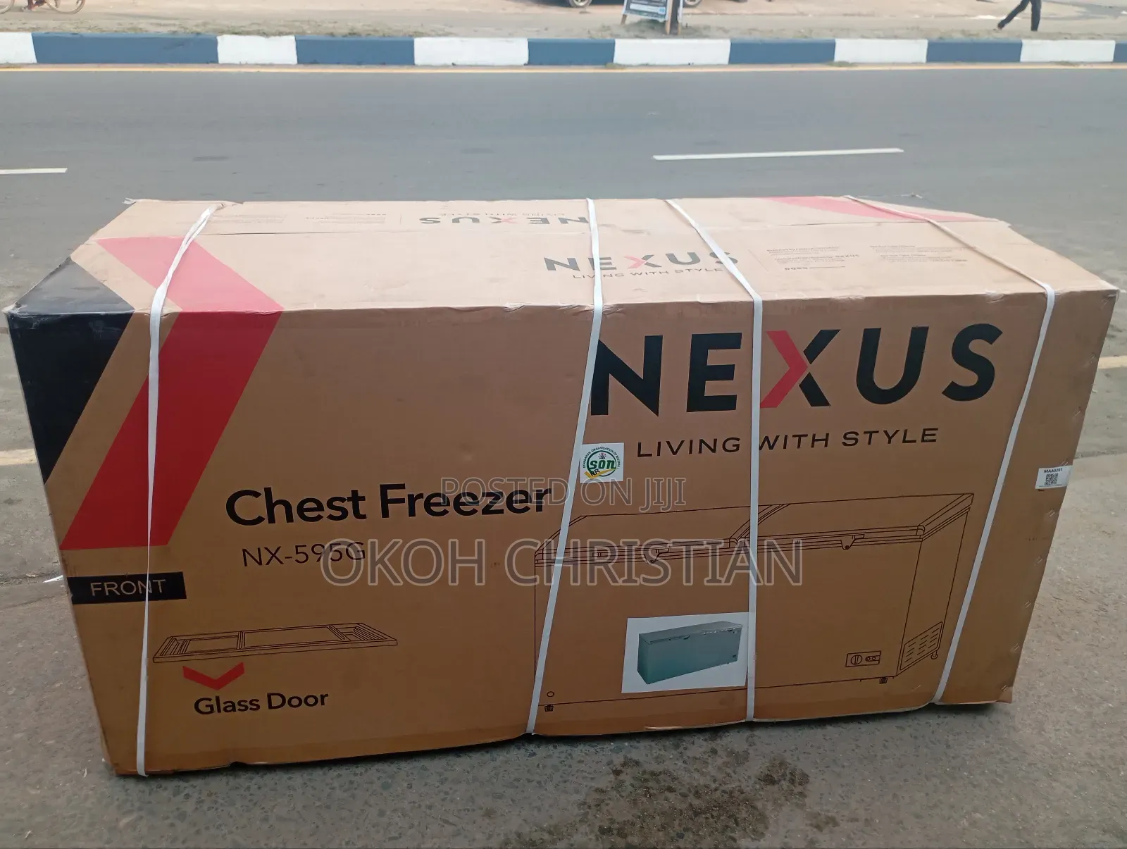 Nexus Chest Double Door Freezer