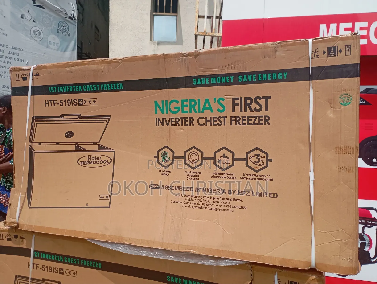 Haier Thermcool Inverter Double Door Freezer