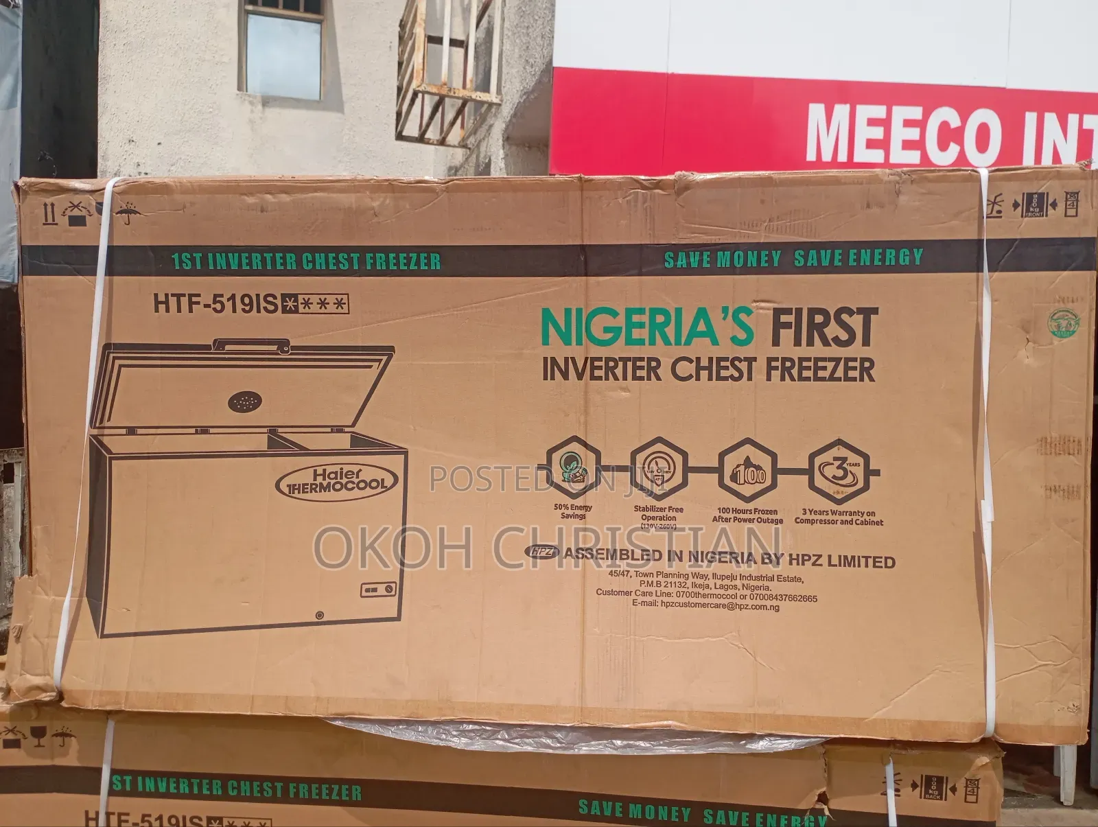 Haier Thermcool Inverter Double Door Freezer