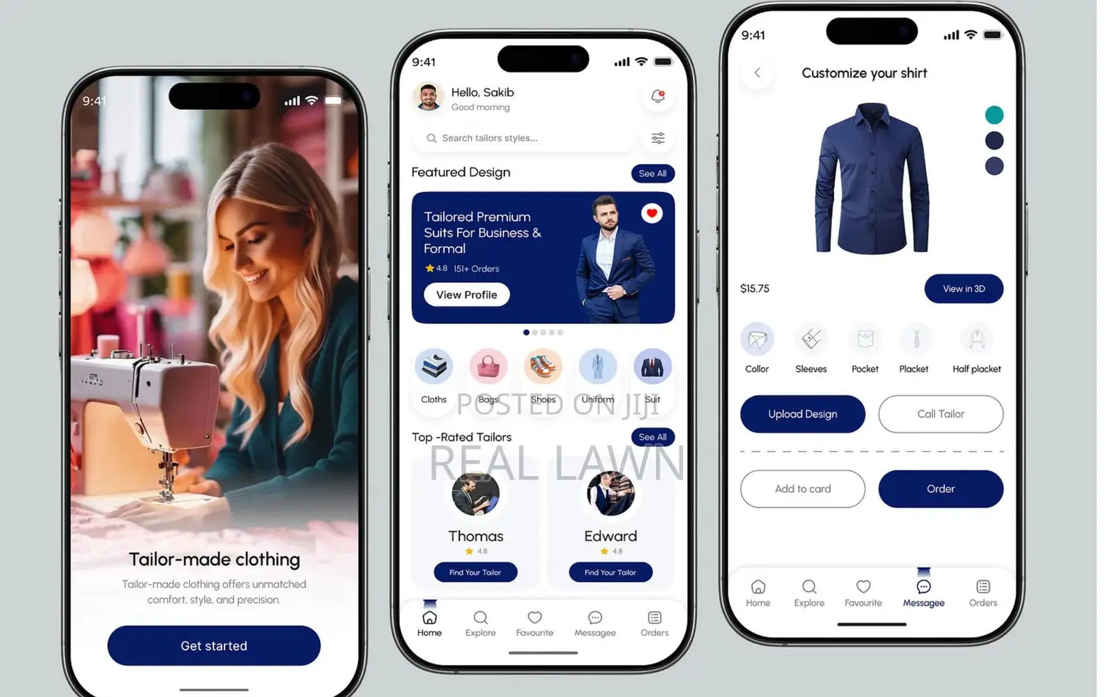 Tailoring Fashion Business Management App