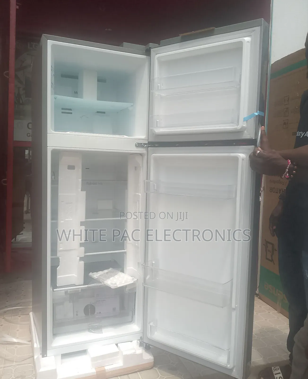 Original>Lg Inverter Fridge 293-l Double Door Extra Freezing > 2 Yrs