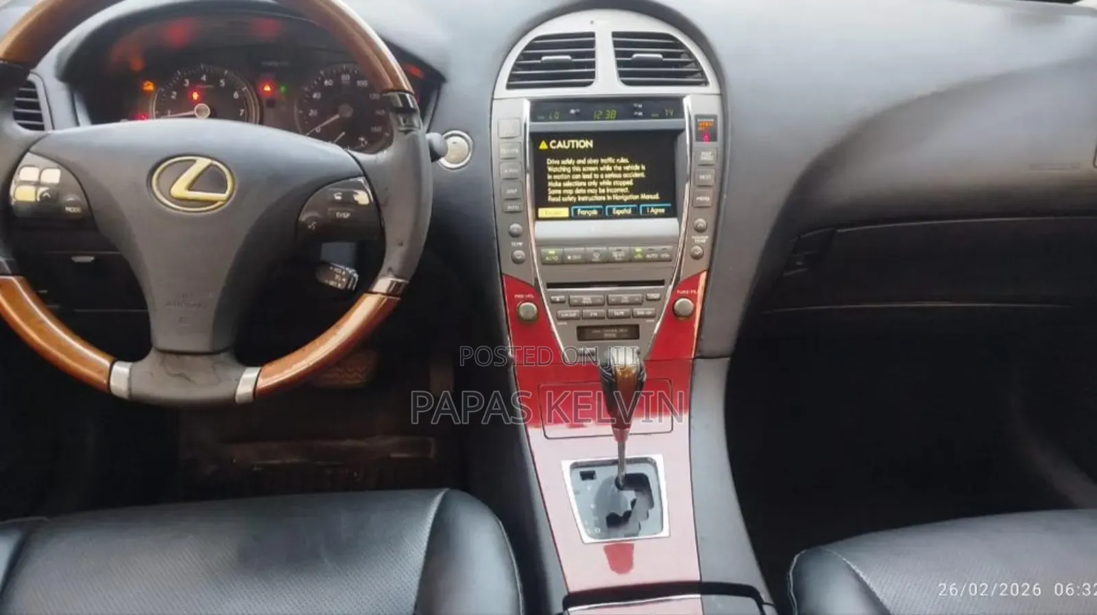 Lexus ES 350 2009 Black