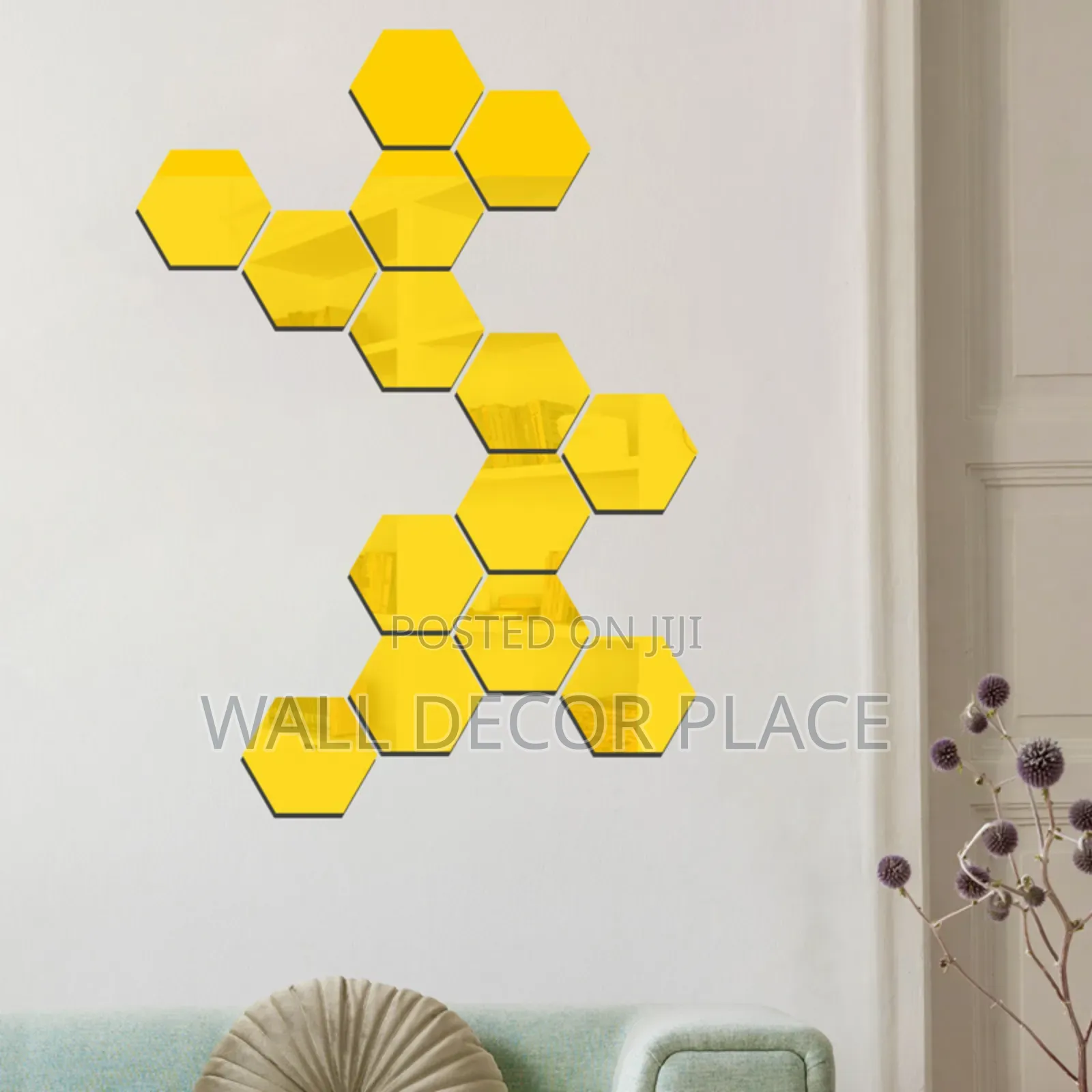 Hexagon Acrylic Mirror