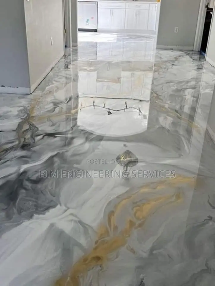 Metallic Industrial Flooring3d Epoxy Flooring,Polishreflective,Pigment