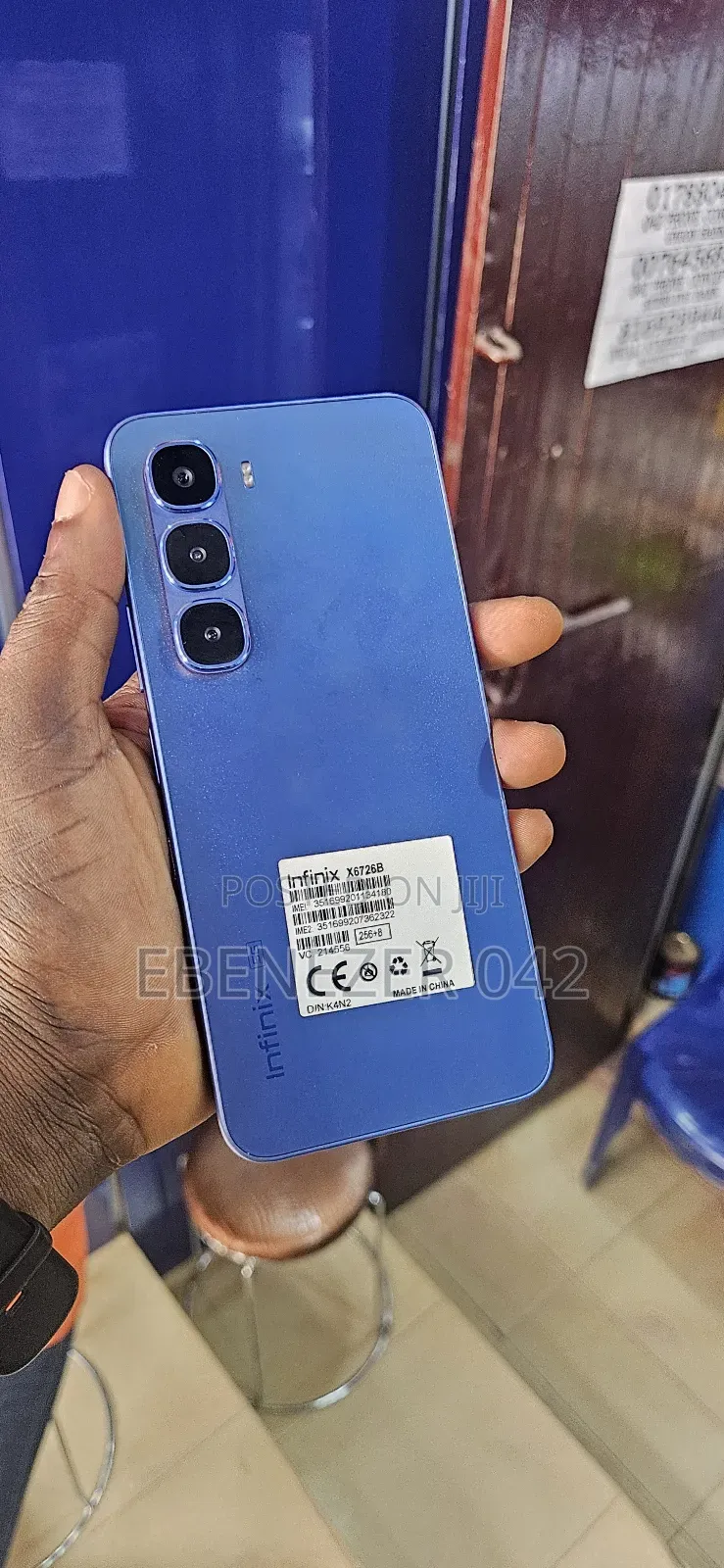 Infinix Hot 60 5G 256 GB Blue