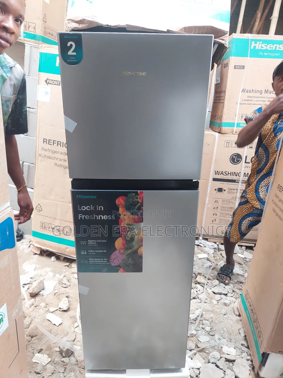 Hisense Double Door Fridge 200dr