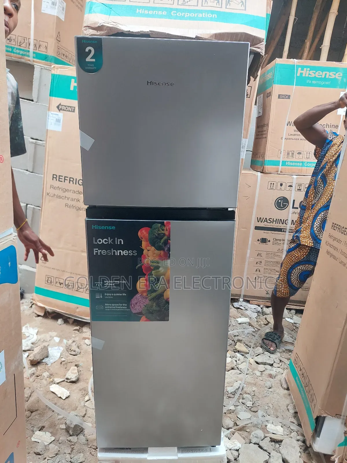Hisense Double Door Fridge 200dr