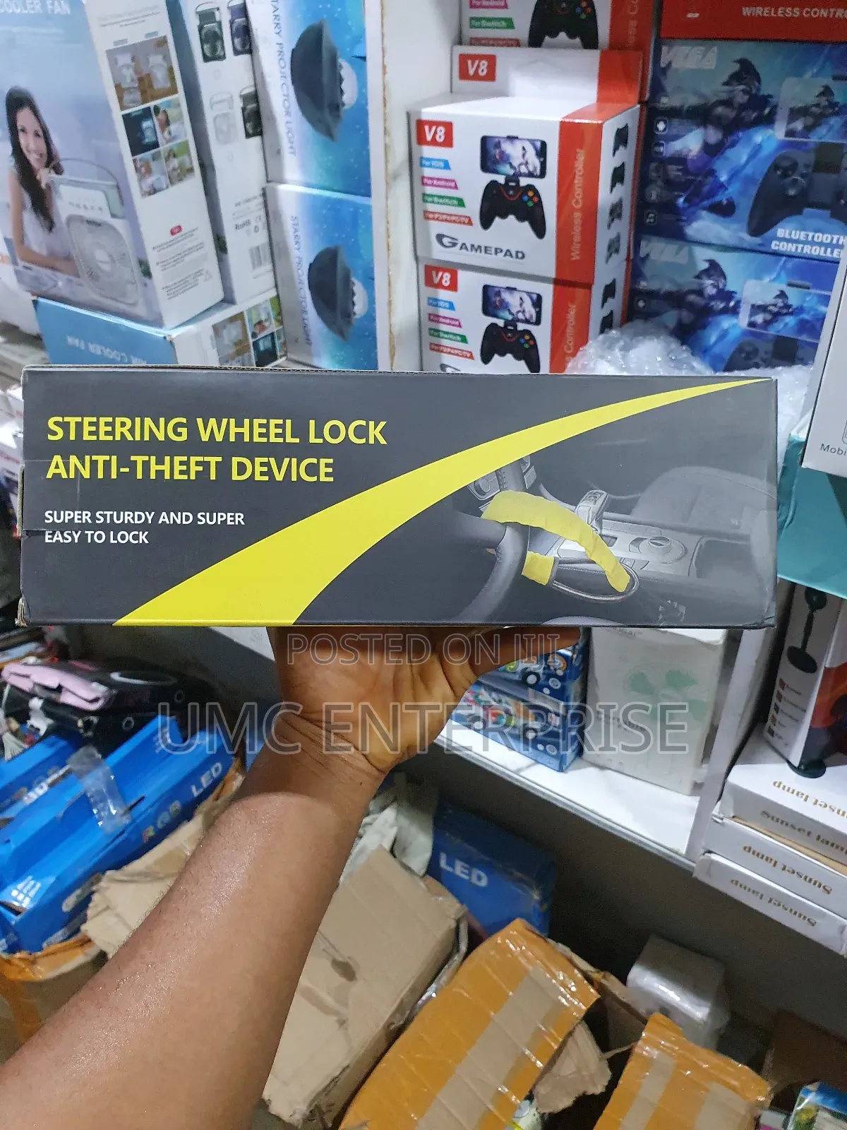 Steering Wheel Lock - Anti-Theft Device