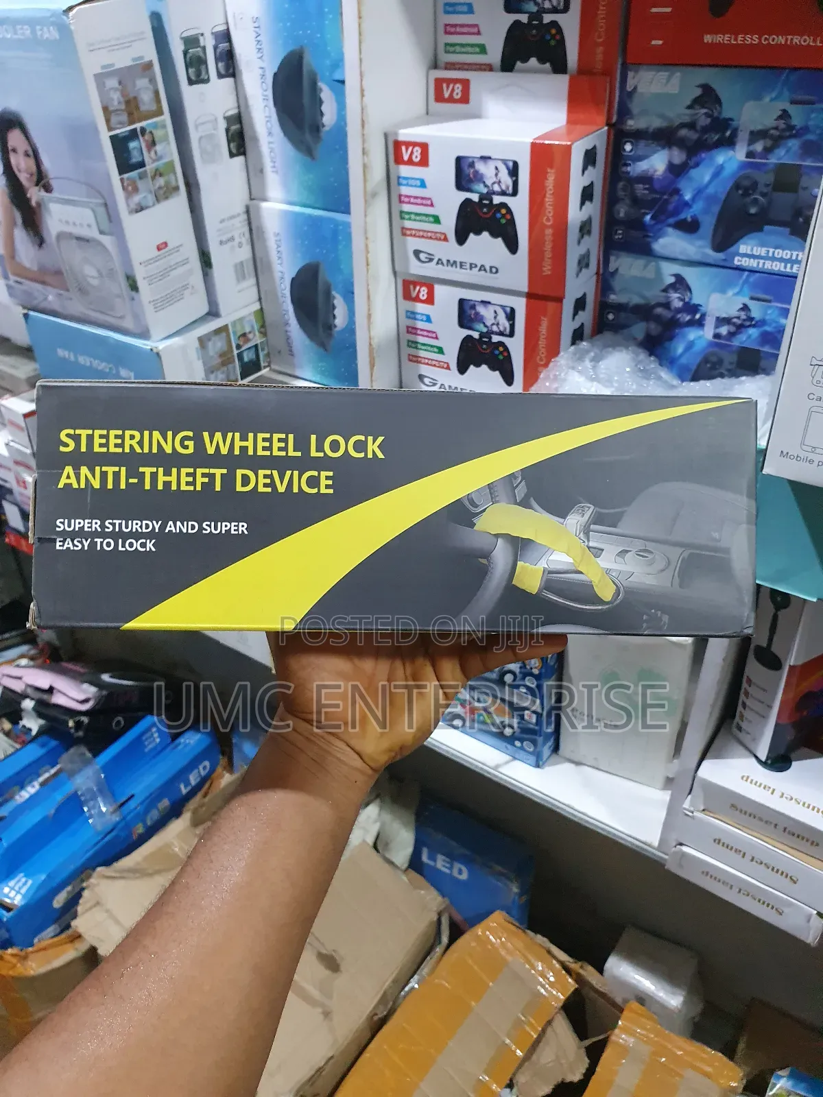 Steering Wheel Lock - Anti-Theft Device