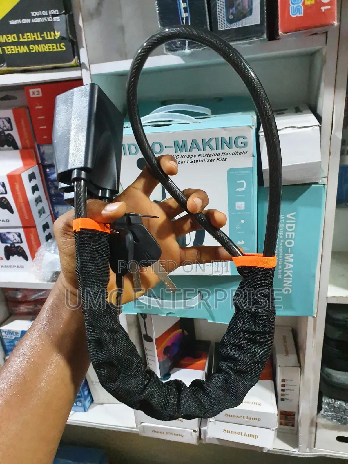 Steering Wheel Lock - Anti-Theft Device