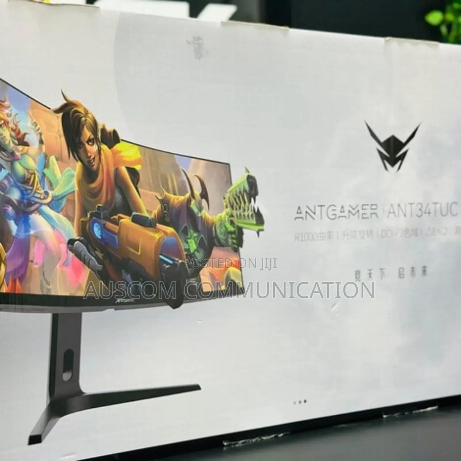 Antgamer 34 Inches Curve Gaming Monitor 3440x1440 Va 165hz 21:9 Ratio
