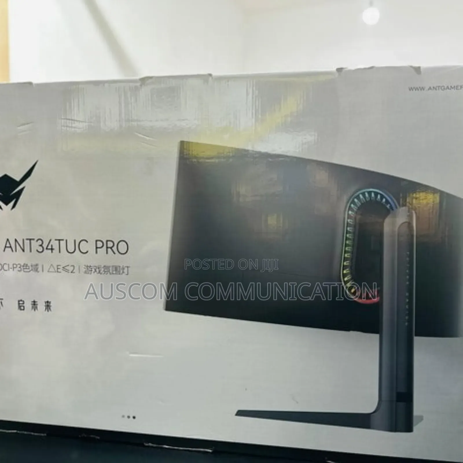 Antgamer 34 Inches Curve Gaming Monitor 3440x1440 Va 165hz 21:9 Ratio