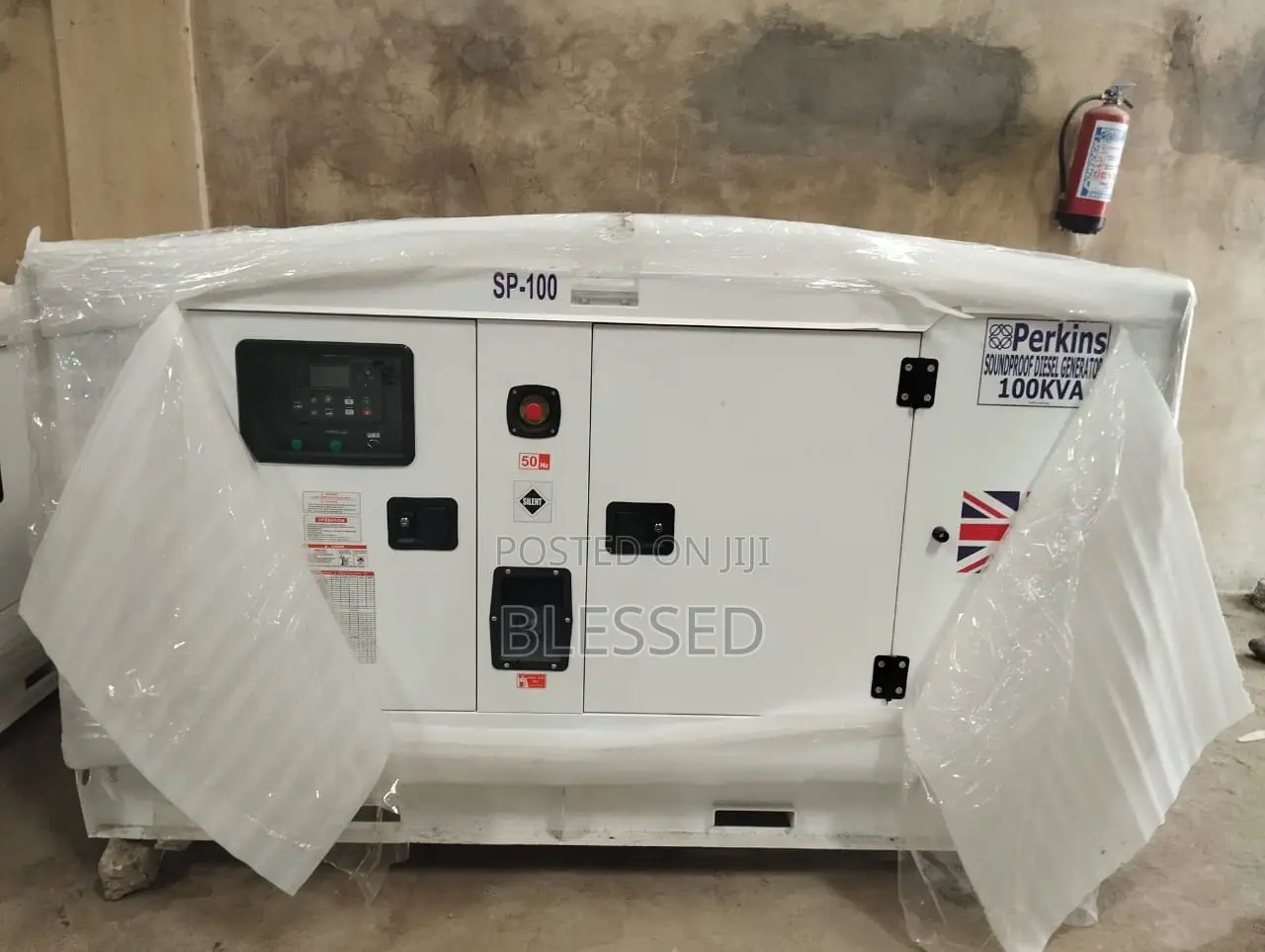 100kva Perkins , Noise Reduce Design And Also Low Fuel Consumption