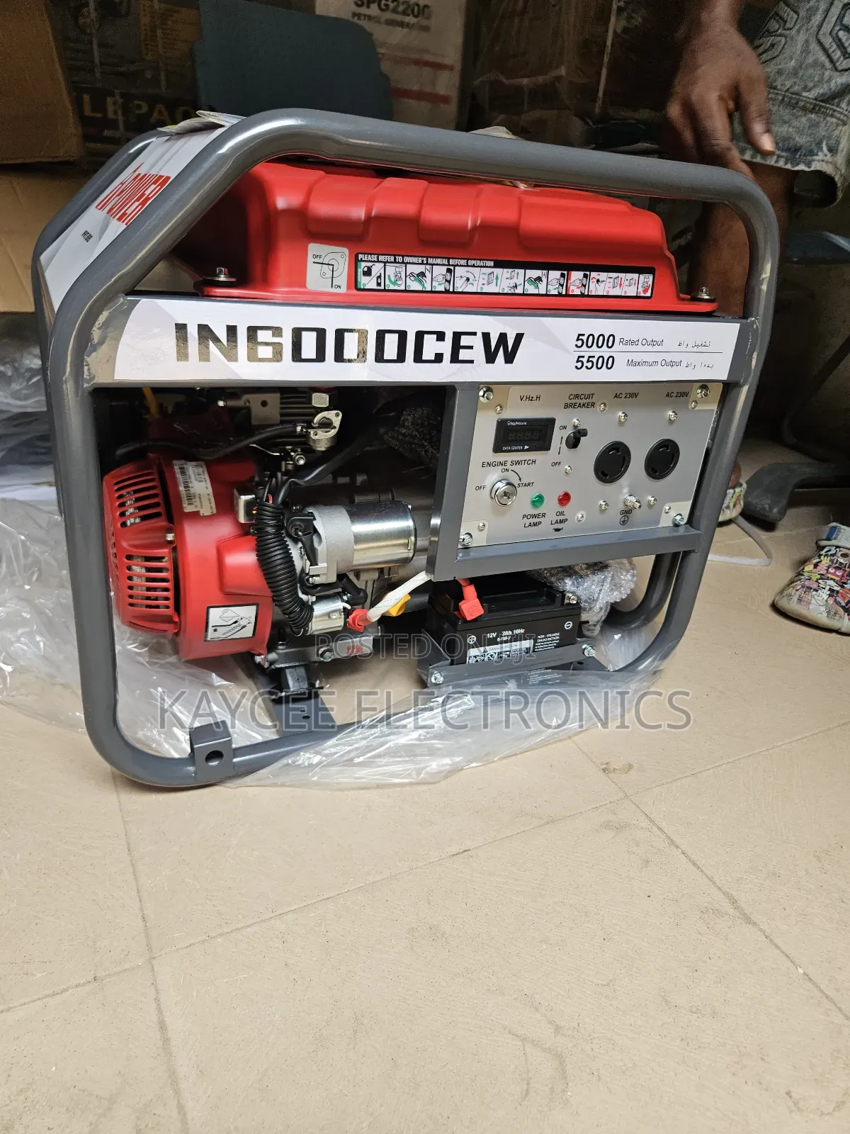 Heavy-Duty Ipower 5.5kva Generator – Performance You Can Trust