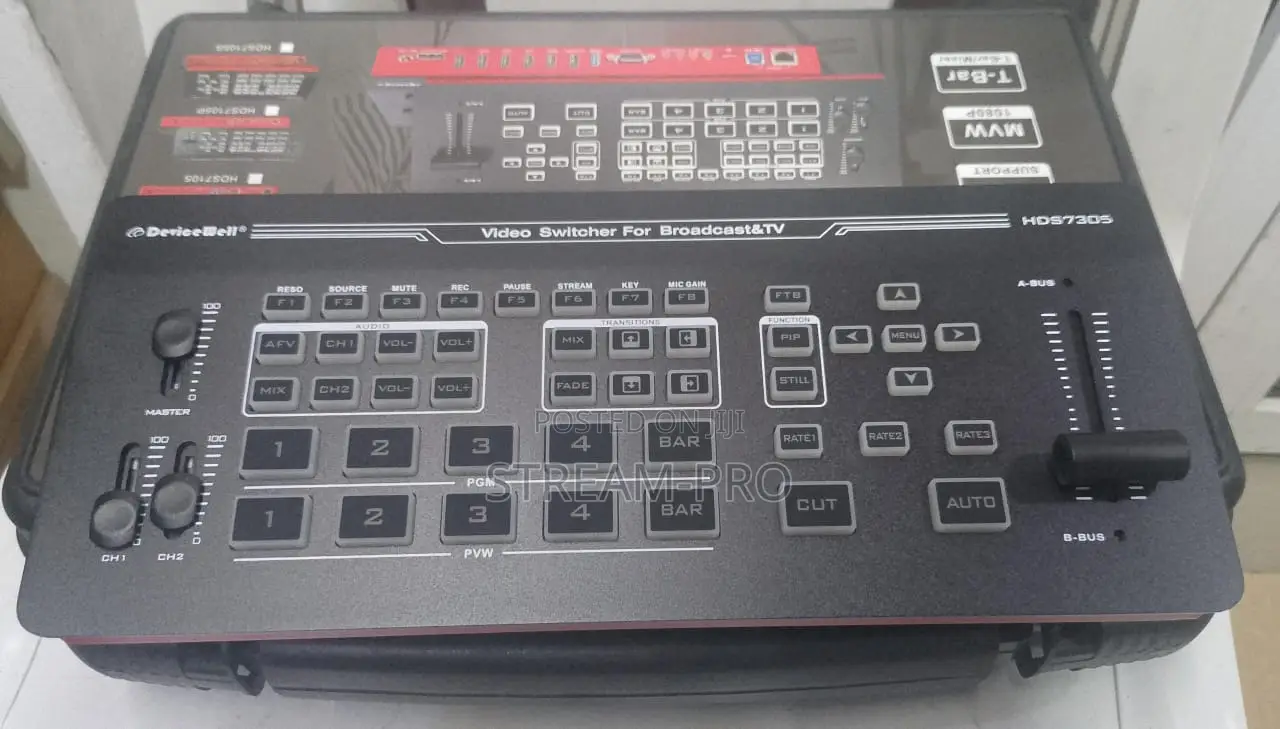 Devicewell Hds7305 Switcher With Rec,Luma Chroma Key Function