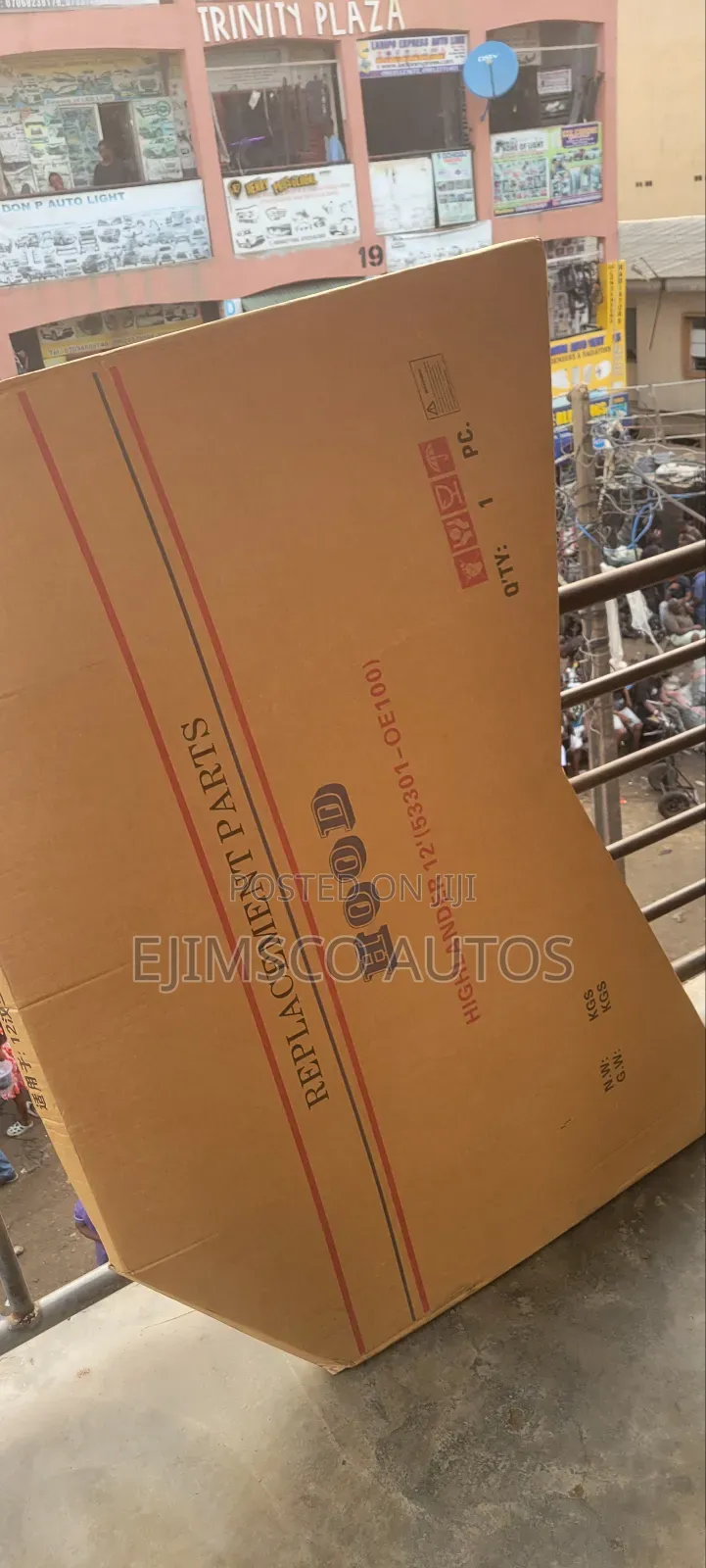 Bonnet Toyota Highlander 2012