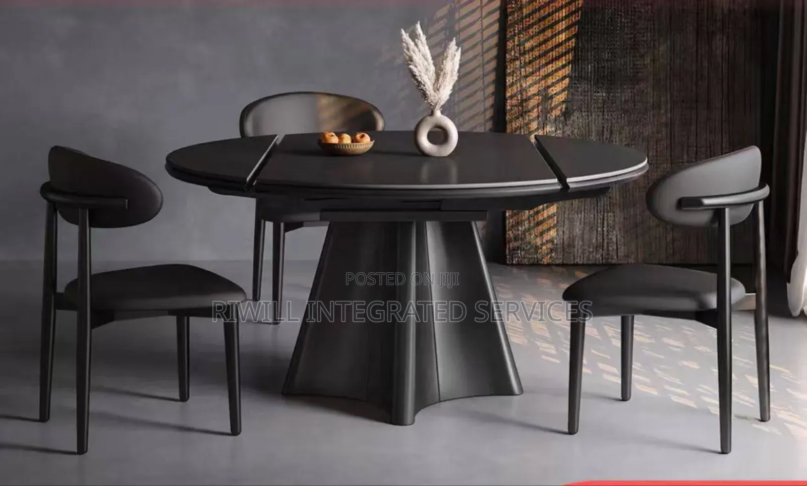 Table and Six Chairs