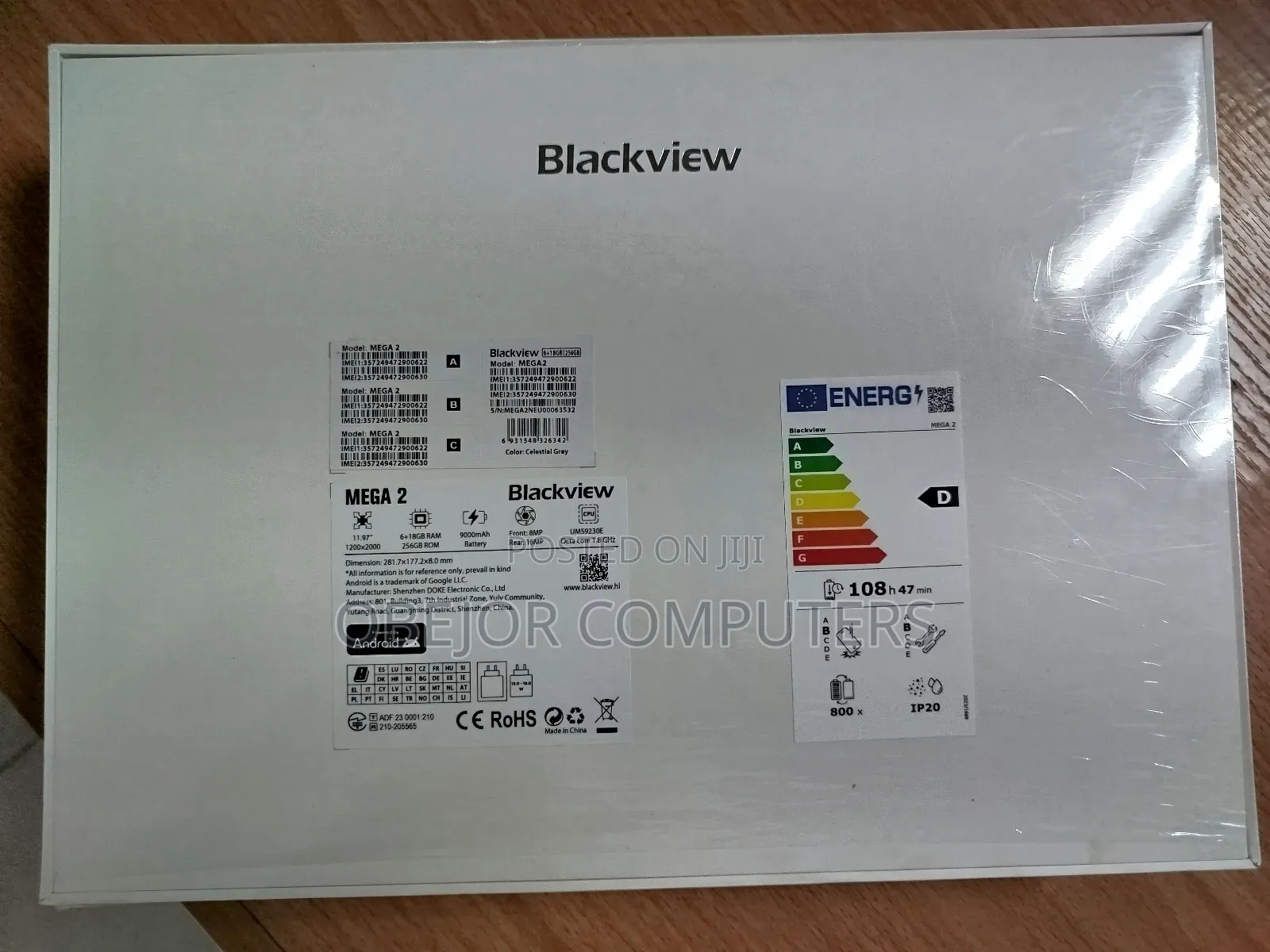 New Blackview Tab 11 256 GB Black