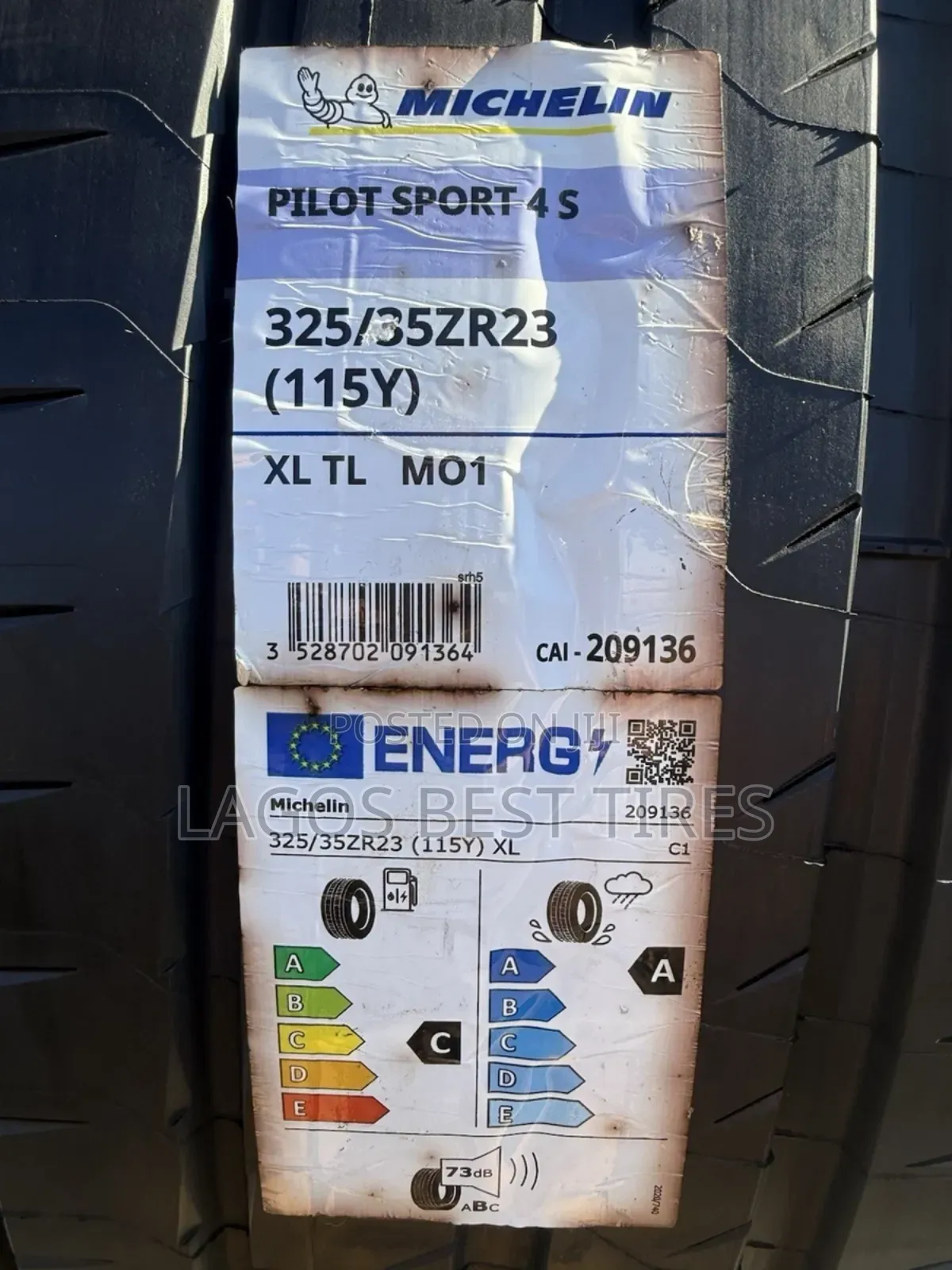 Brand New Michelin Pilot Sport 4 S – 325/35zr23 (Mo1) | the Ultimate.