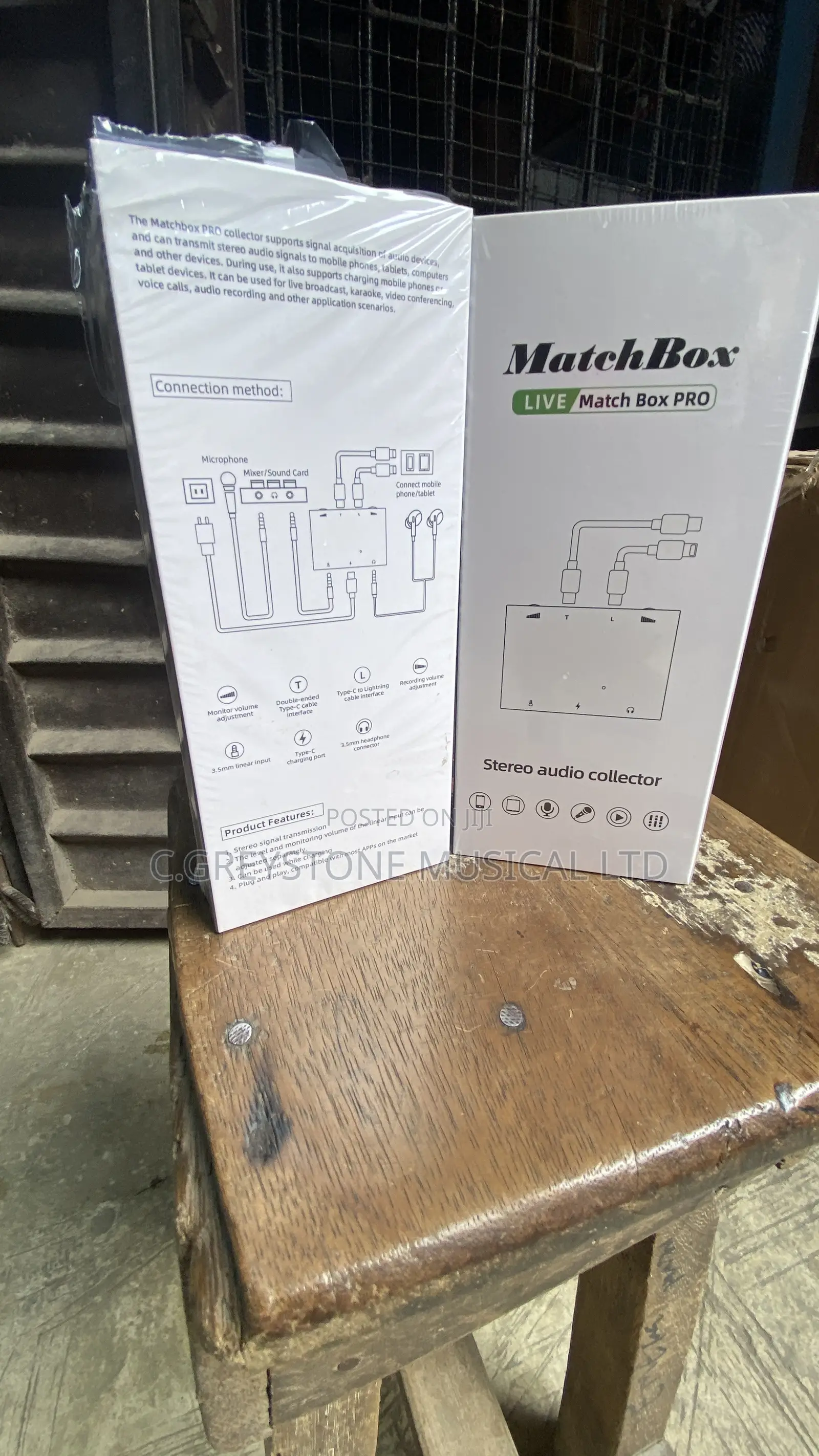 Live Streaming Matchbox Pro.