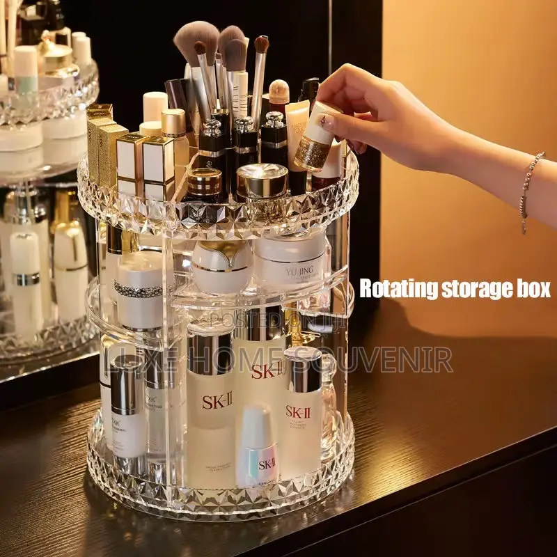 Rotating Make Up Organizer