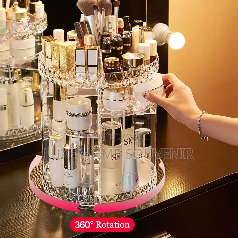 Rotating Make Up Organizer