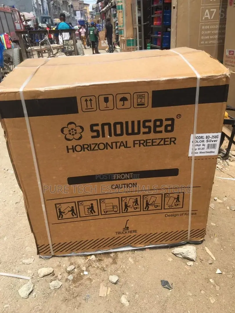 Original Snowsea Chest Freezer 258g With Inner Glass