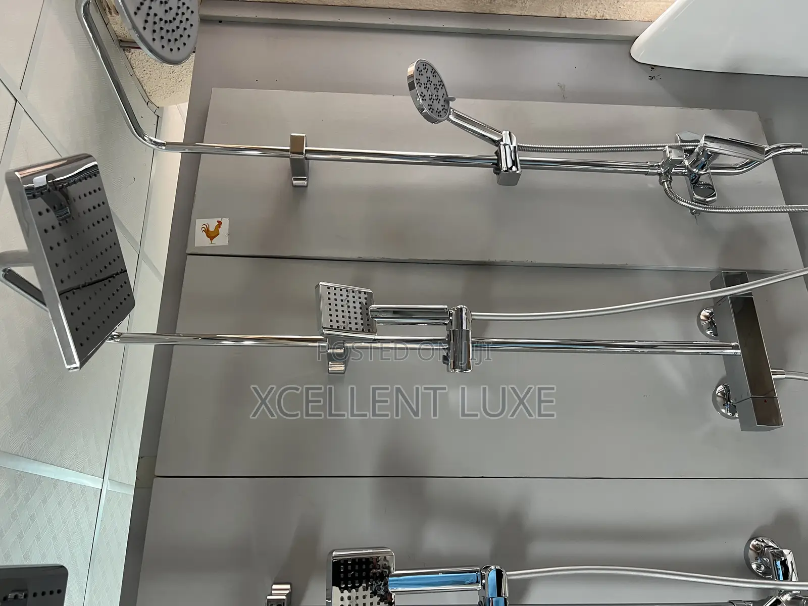 Parris Thermostatic Shower Mixer Set Chrome