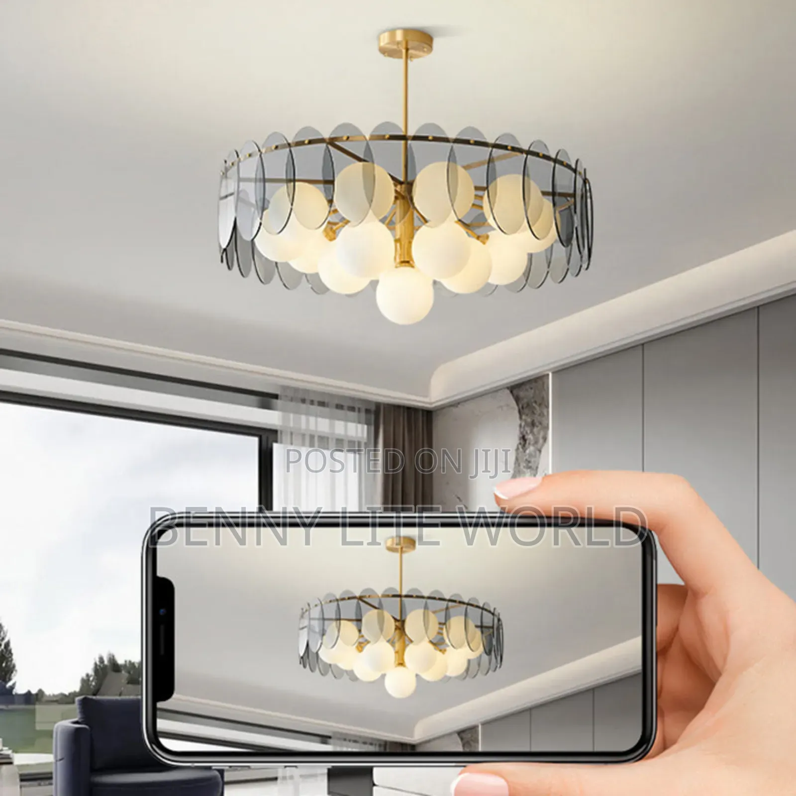 Modern Pendant Lamp Led Chandeliers Compatible With Dining Room
