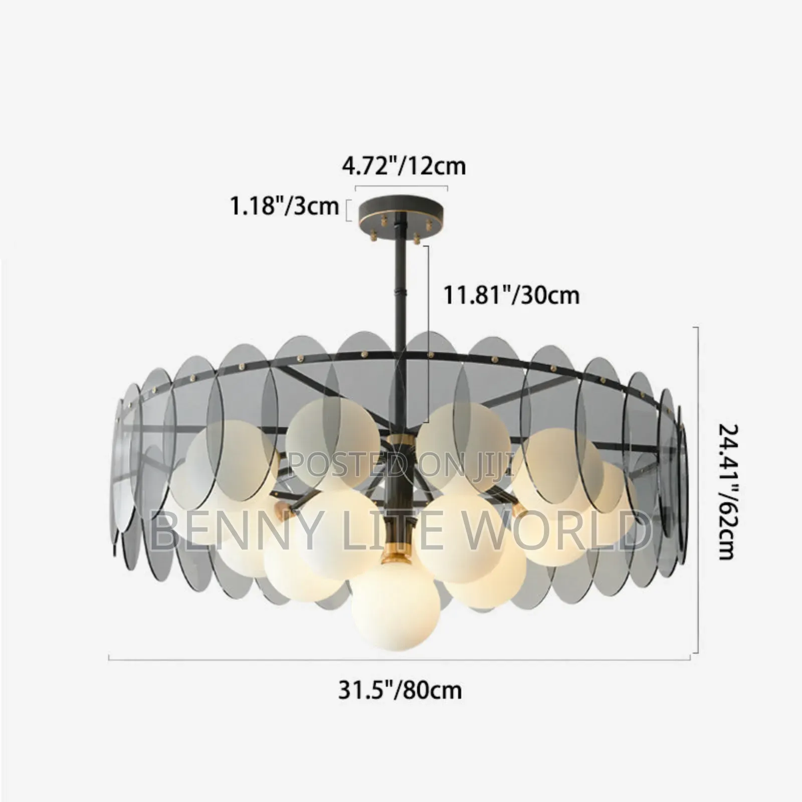 Modern Pendant Lamp Led Chandeliers Compatible With Dining Room