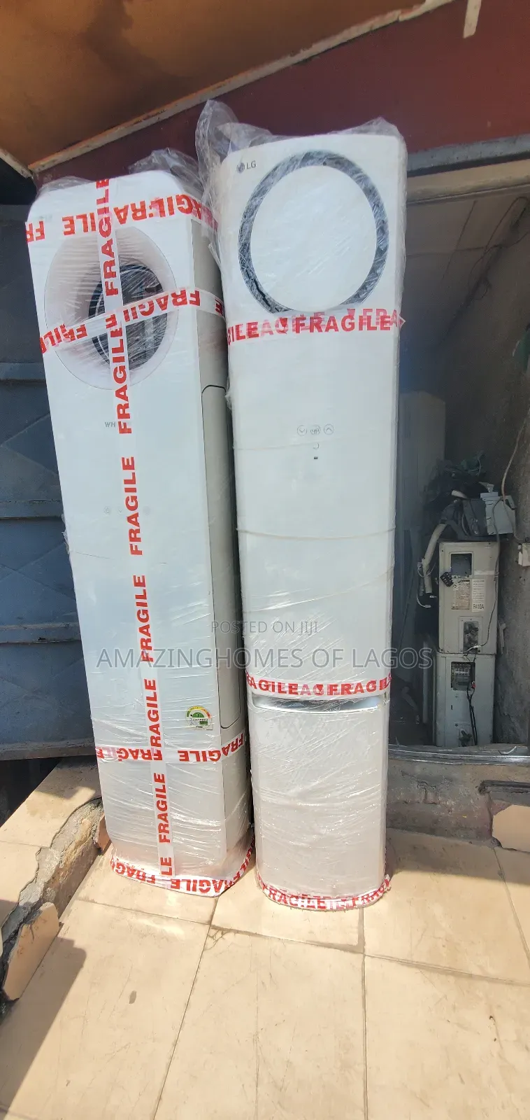 Very Clean 2.5hp Inverter Standing Unit Lg Korean Spec
