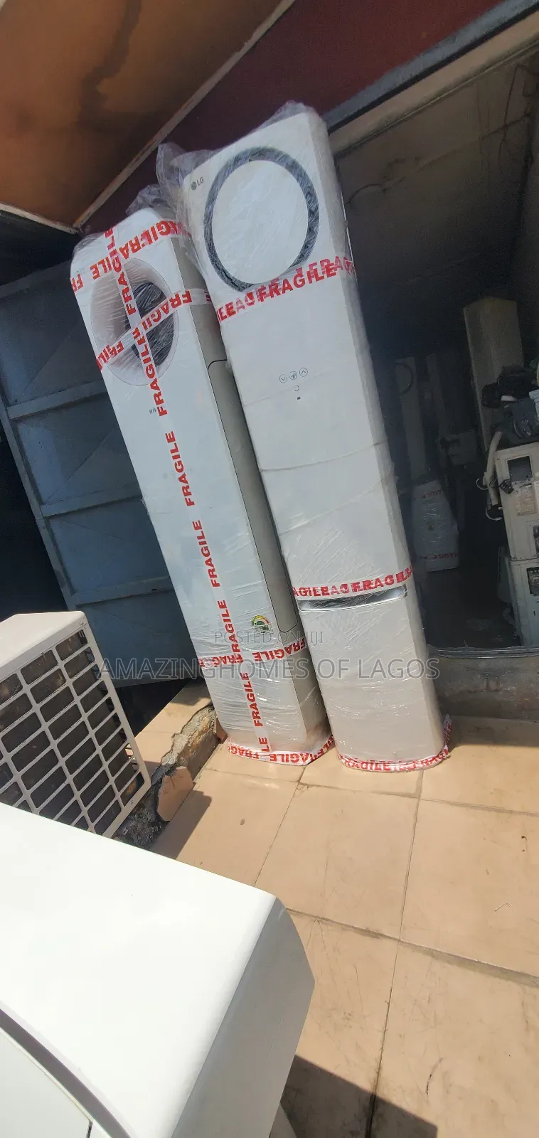 Very Clean 2.5hp Inverter Standing Unit Lg Korean Spec