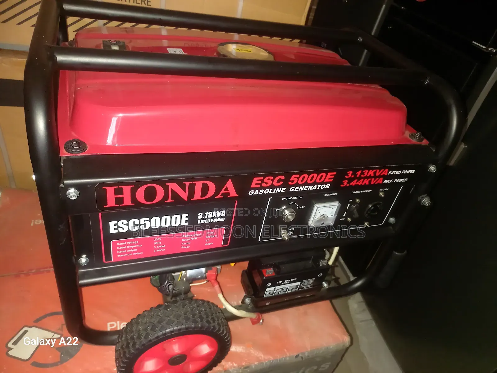 Honda Japanese Super Heavy Duty Generator Zero Noise 3.5kva 5 Yes W