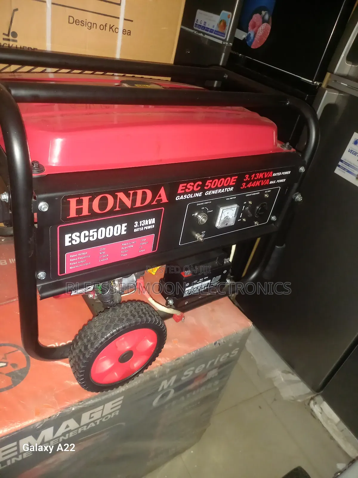 Honda Japanese Super Heavy Duty Generator Zero Noise 3.5kva 5 Yes W