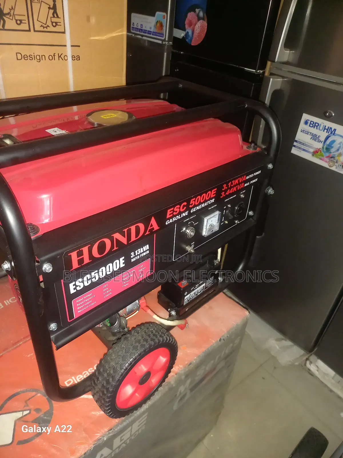 Honda Japanese Super Heavy Duty Generator Zero Noise 3.5kva 5 Yes W