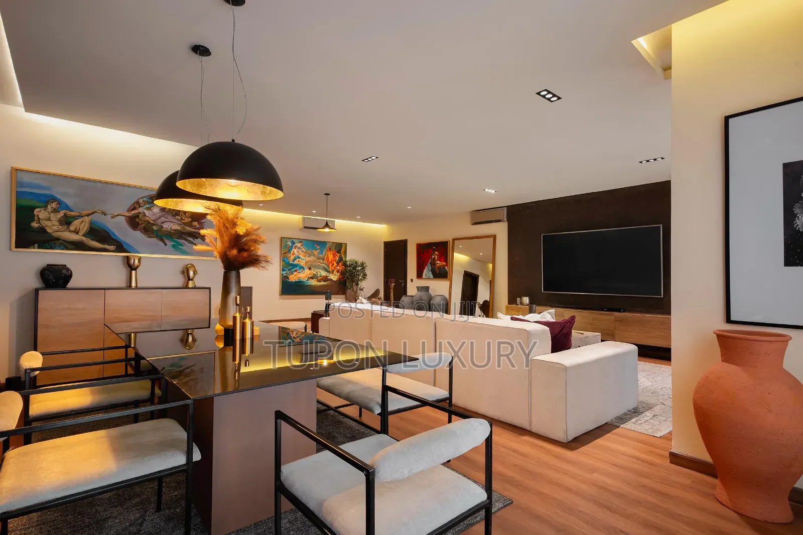 Luxury 2bed With Office Space, Pool and Gym