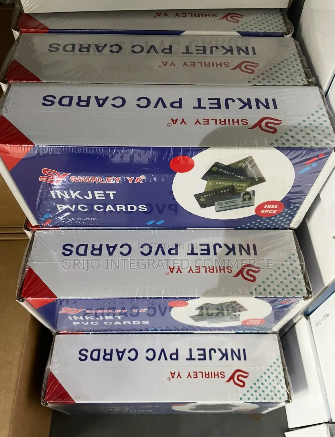 Inkjet PVC Cards Shirley Ya 235 Units
