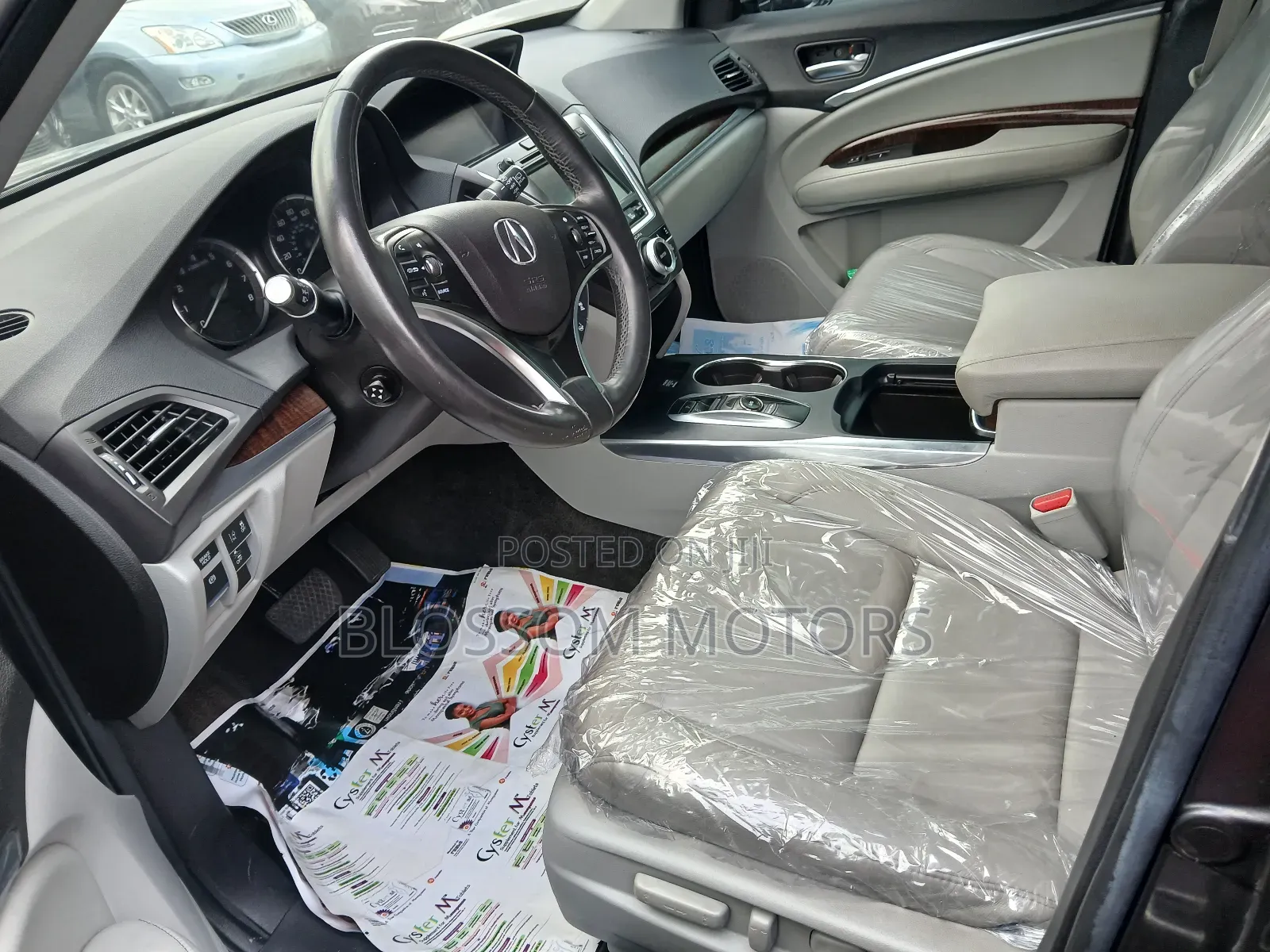 Acura MDX w/Advance & Ent. Pkgs SH-AWD 2017 Gray