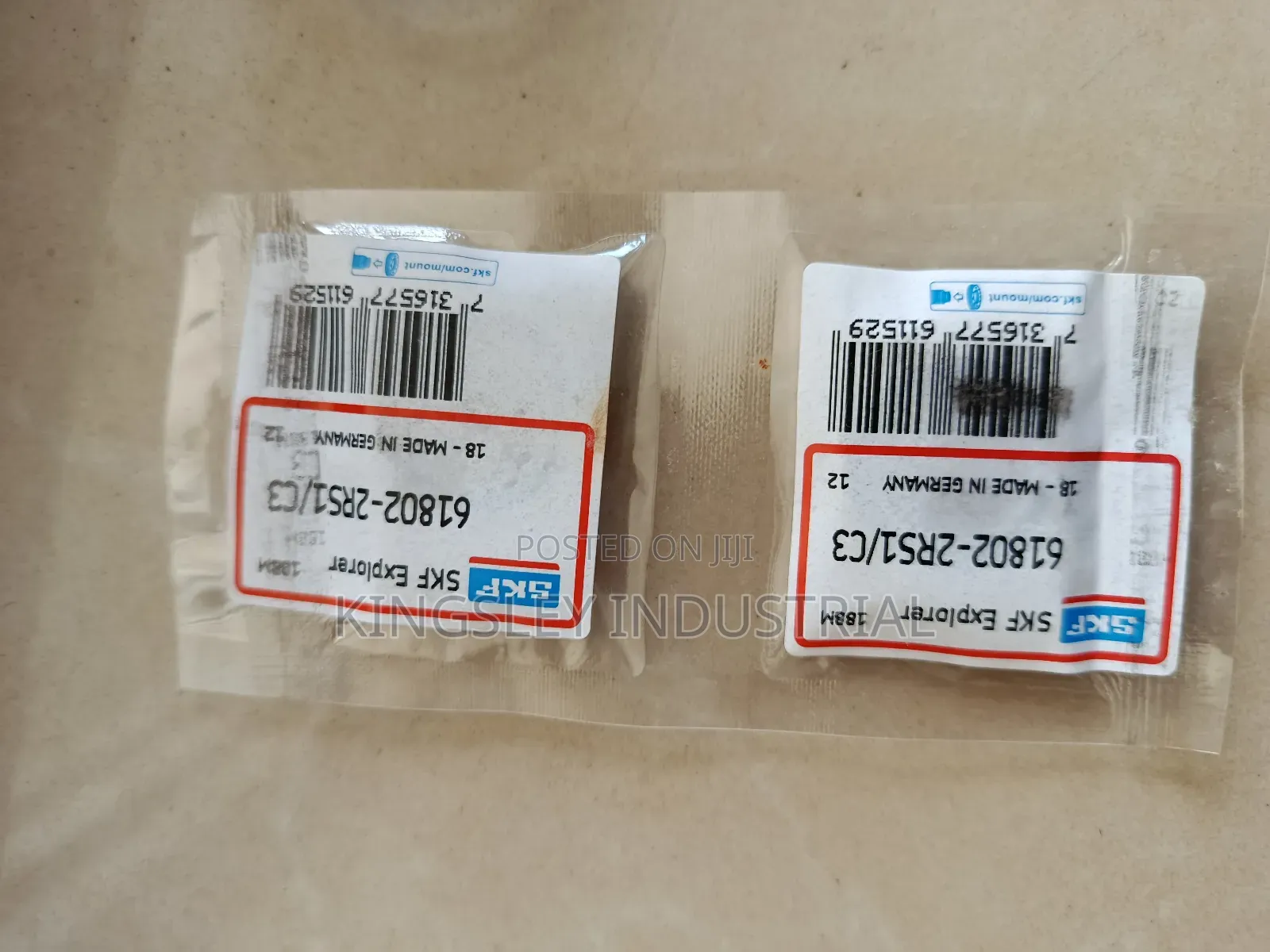 61802 or 6802 Deep Groove Ball Bearing