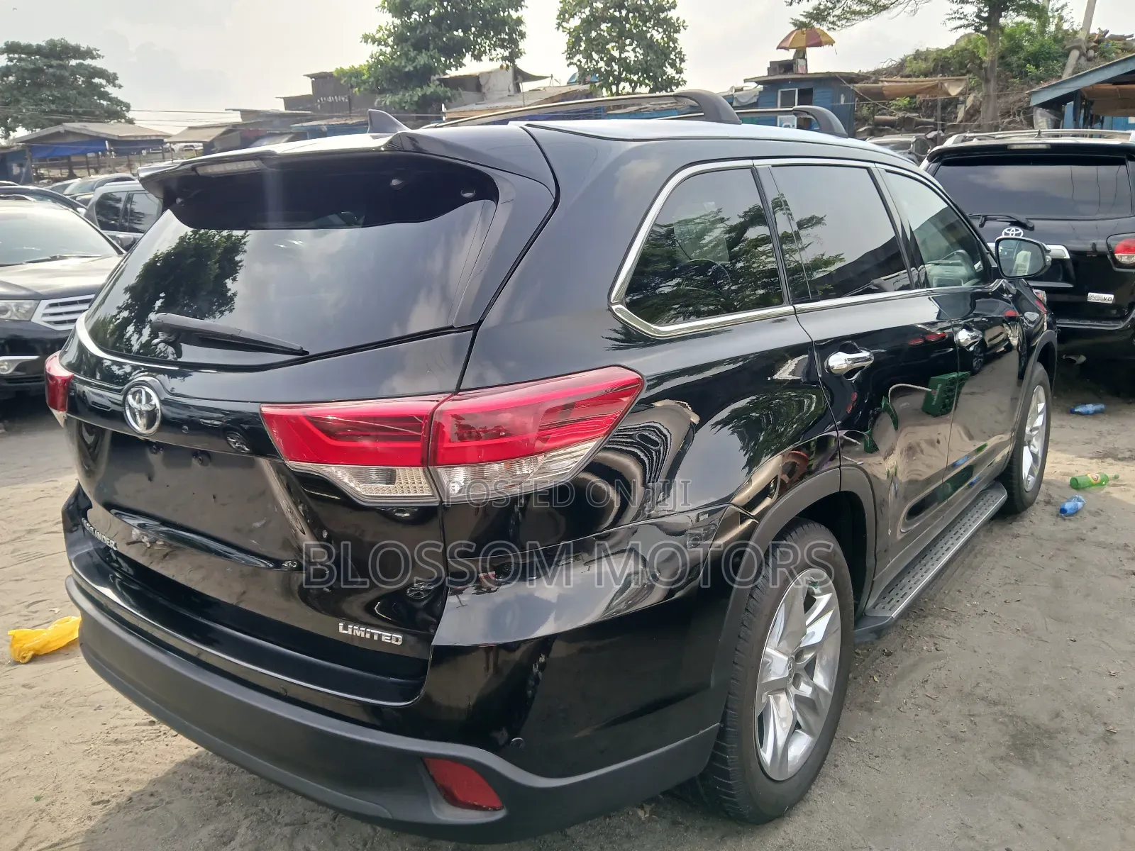 Toyota Highlander Limited 4dr SUV (3.5L 6cyl 6A) 2015 Black