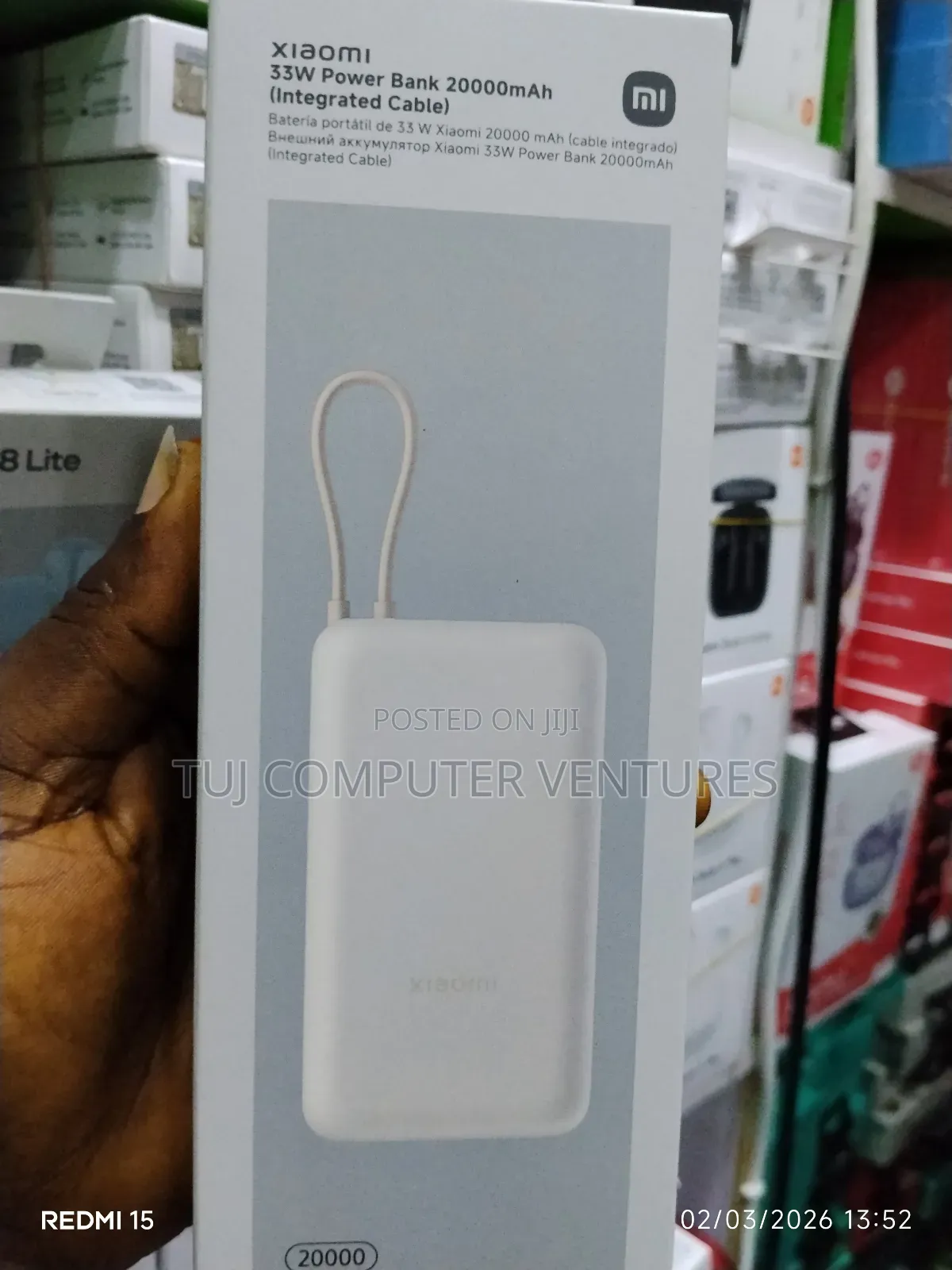 Xiaomi 20000mah 33w Powerbank (Laptop)