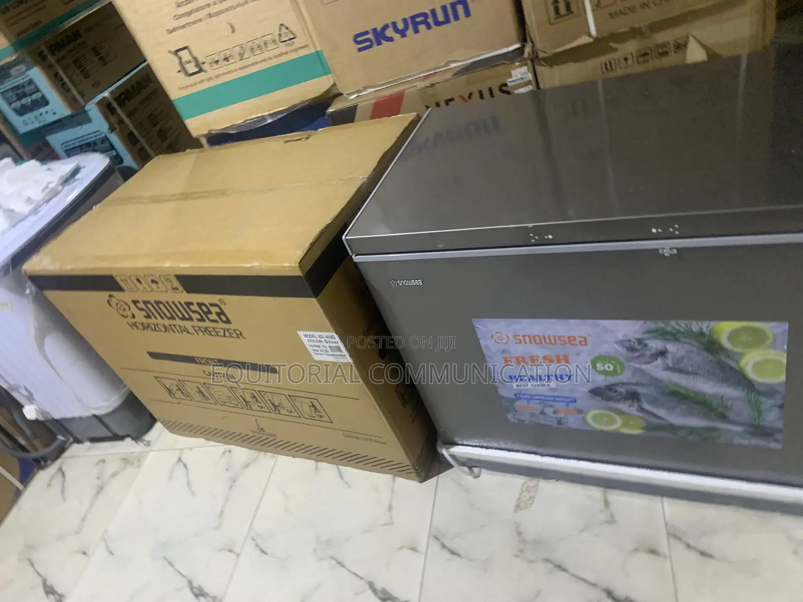 Snowsea Bd-450g Deep Freezer – Large Capacity 300 Liter